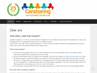 autoteilen-landshut.de Webseite Vorschau