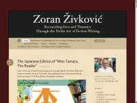 zoranzivkovic.com Webseite Vorschau