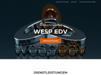 wesp.de Webseite Vorschau