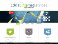 cdx.at Webseite Vorschau