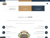dbmb.de Webseite Vorschau