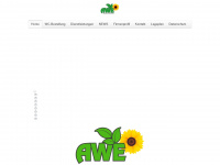 aweumwelt.de Webseite Vorschau
