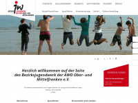 awo-bezirksjugendwerk.de Webseite Vorschau