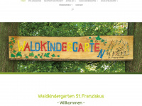 waldkindergarten-weissenhorn.de Webseite Vorschau