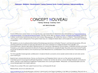 concept-nouveau.de Webseite Vorschau