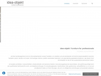 idea-objekt.com Webseite Vorschau