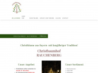 christbaumhof-rauchenberg.de Webseite Vorschau