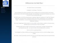 babl-bau.de Webseite Vorschau