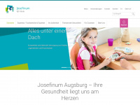 josefinum.de Webseite Vorschau