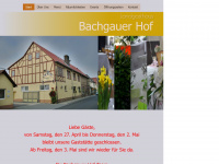 bachgauer-hof.de Webseite Vorschau