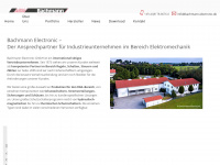 bachmann-electronic.de Webseite Vorschau