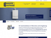 badeofen-kaufmann.de Webseite Vorschau