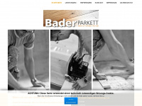 bader-parkett.de Webseite Vorschau
