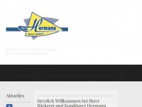 baeckerei-hermann.de Webseite Vorschau