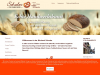 baeckerei-schoder.de Webseite Vorschau