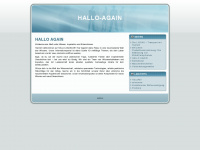 hallo-again.de Webseite Vorschau