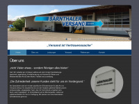 baernthaler.de Webseite Vorschau