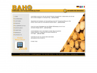 baho.org Webseite Vorschau