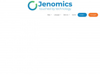 jenomics.de Webseite Vorschau