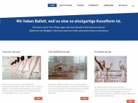 ballettvieru.de Webseite Vorschau