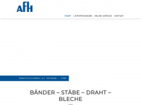 bandstahl-hofmann.de Webseite Vorschau