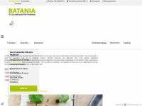 batania.de Webseite Vorschau