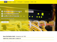 bauer-distribution.com Webseite Vorschau