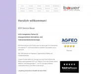 bauer-edv.de Webseite Vorschau
