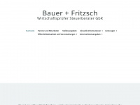 bauer-fritzsch.de Webseite Vorschau