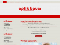 bauer-optik.de Webseite Vorschau