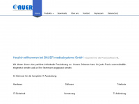 bauer-systeme.de Webseite Vorschau