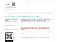 baufachschule-landshut.de Webseite Vorschau