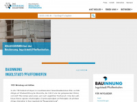 bauinnung-in-paf.de Webseite Vorschau