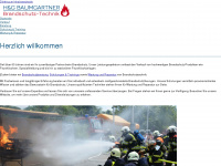 baumgartner-brandschutz.de Webseite Vorschau