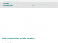 baumgartner-online.de Webseite Vorschau