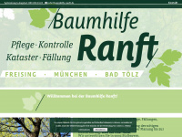 baumhilfe-ranft.de Webseite Vorschau