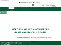 baumschule-engel.de Webseite Vorschau