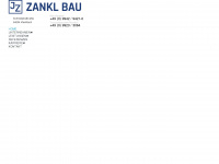 bau-zankl.de Webseite Vorschau