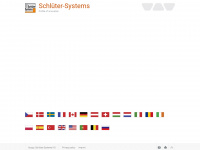 schlueter-systems.com Webseite Vorschau