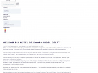 hoteldekoophandel.nl Webseite Vorschau