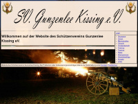 sv-gunzenlee-kissing.de Webseite Vorschau