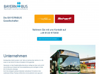 bayernbus.de Webseite Vorschau