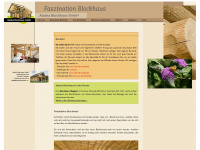 alaska-blockhaus.ch Webseite Vorschau
