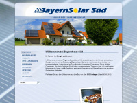 bayernsolar-sued.de Webseite Vorschau