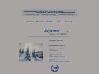 bayerwald-hausverwaltung.de Webseite Vorschau