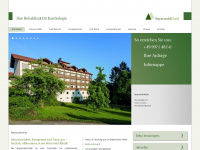 bayerwaldklinik.de Webseite Vorschau