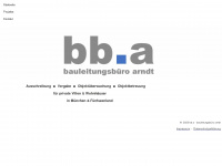 bb-arndt.de Webseite Vorschau