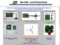 bbs-bildsysteme.com Webseite Vorschau