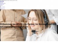 bccs.de Webseite Vorschau