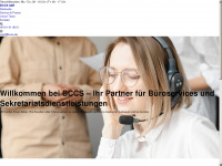 bueroservice-bccs.de Webseite Vorschau